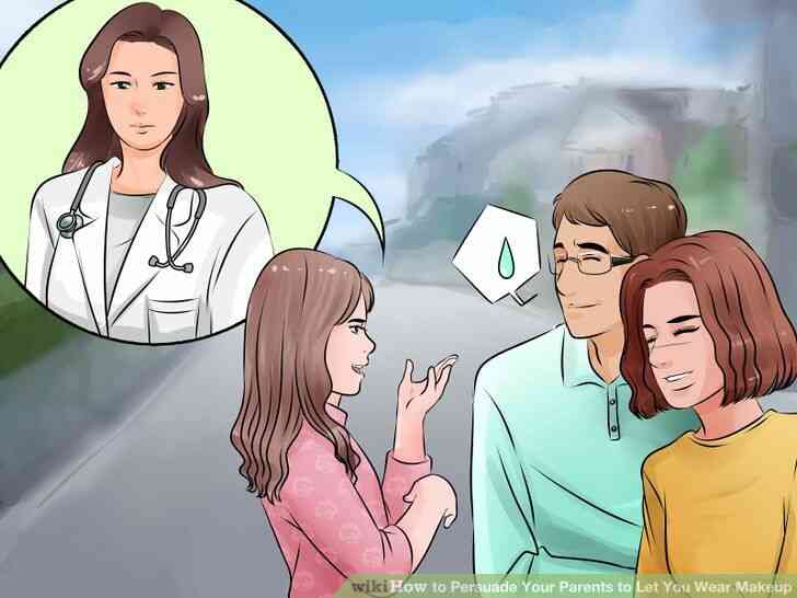 Image intitulée Convaincre Vos Parents de Vous Laisser Porter de Maquillage à l